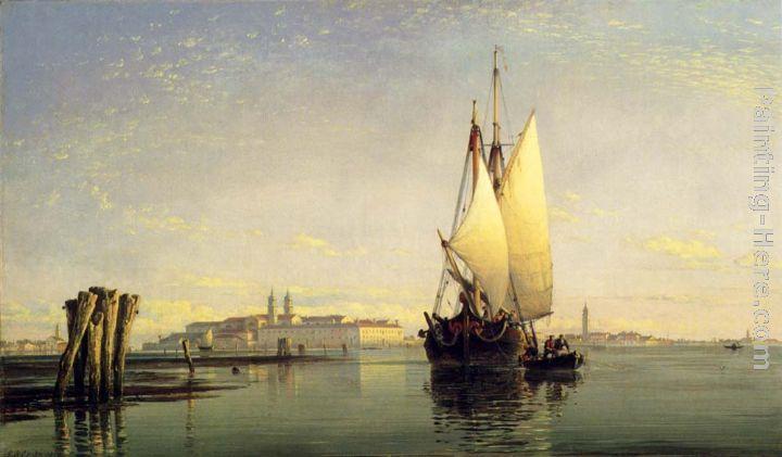 Edward William Cooke On The Lagoon Of Venice